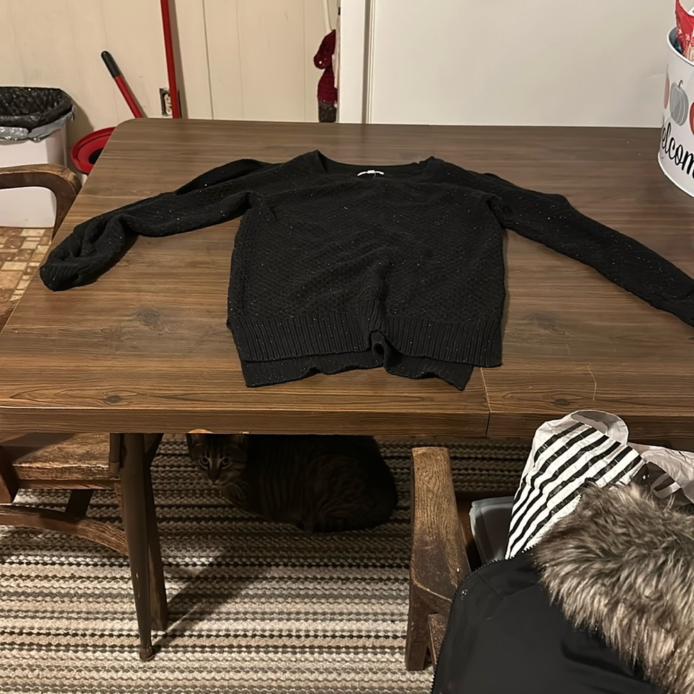 Black sweater